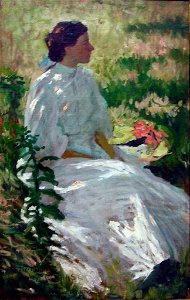 Charles Webster Hawthorne, A Study in White