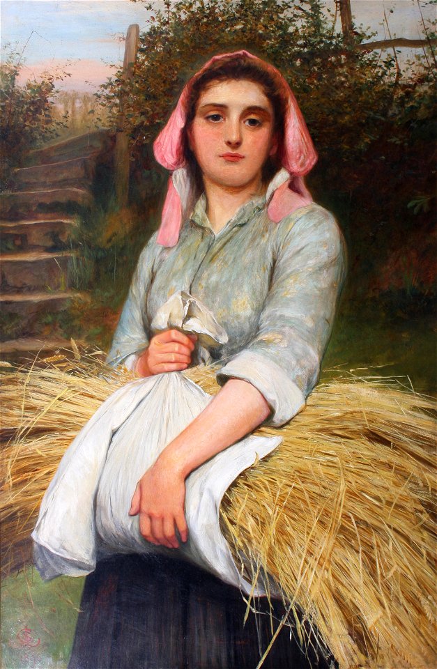 Charles Sillem Lidderdale The Gleaner 1890
