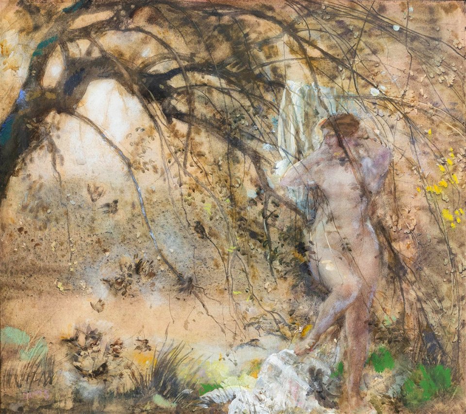 Charles Sims - Sims-98303x - Lesbia and the Sparrows