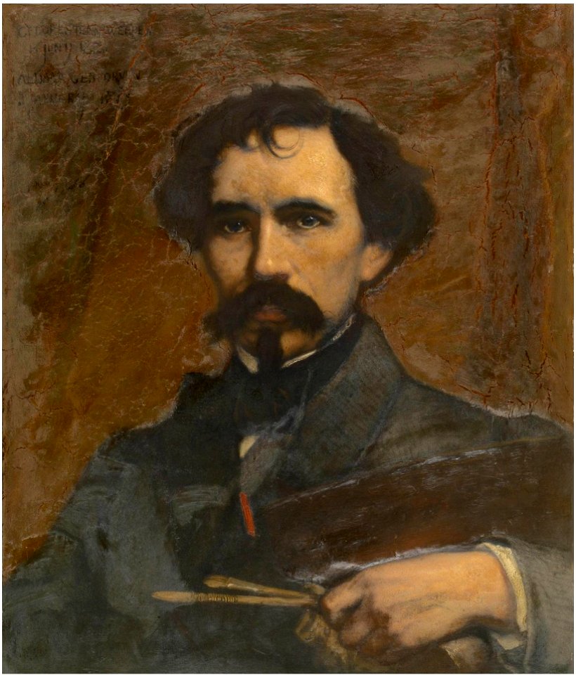 Charles Verlat - The painter Joseph Lies