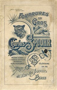 Charles Spoohr, Paris, Saison 1899-1900 (01)