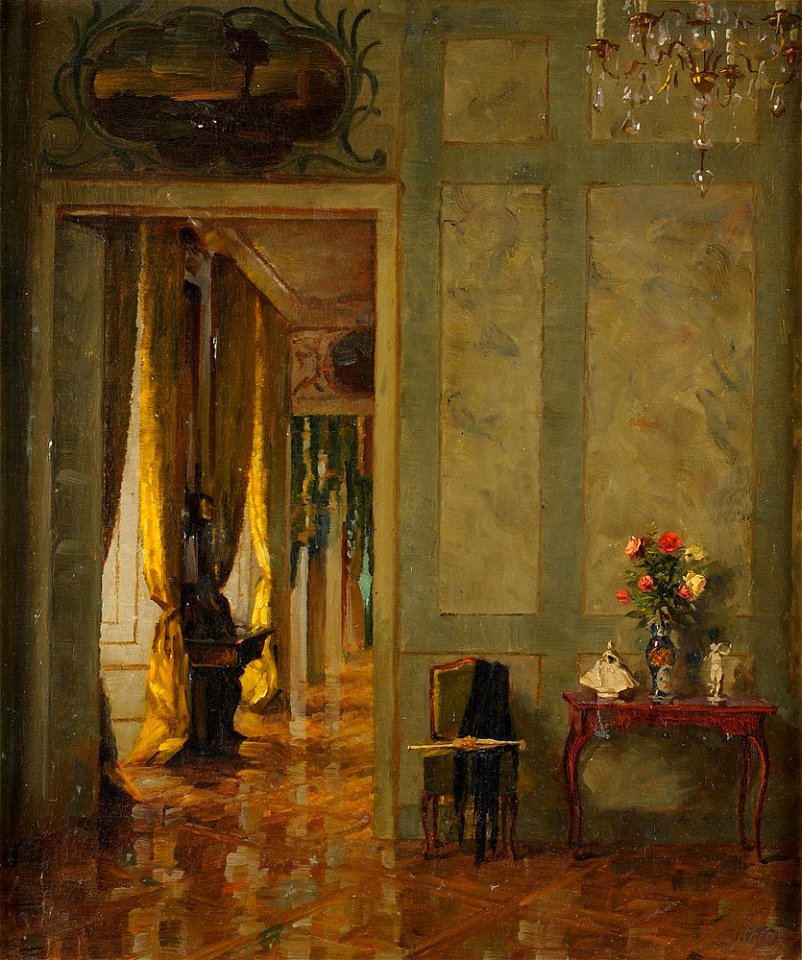 Charles Vetter Schlossinterieur