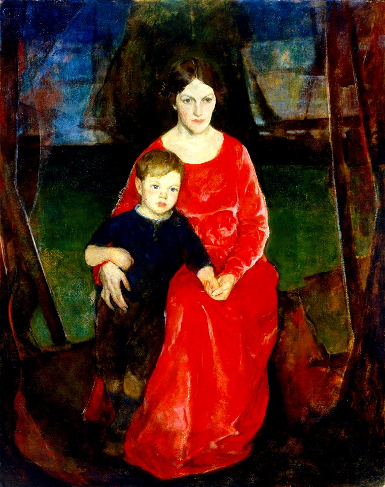 Charles W. Hawthorne - American Motherhood - 27.8 - Museum of Fine Arts, Houston