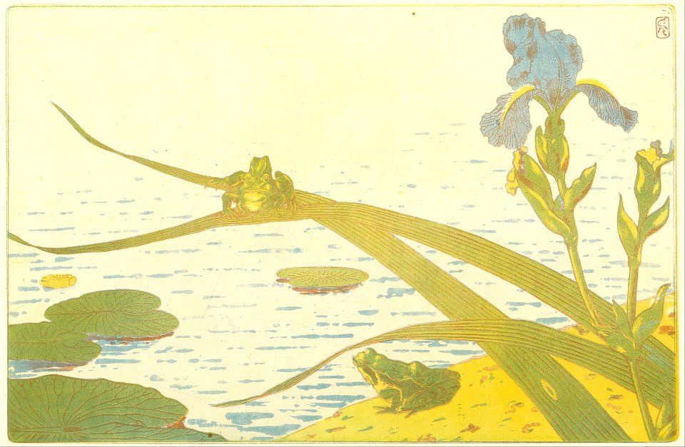 Charles-Louis Houdard - Grenouilles - Google Art Project