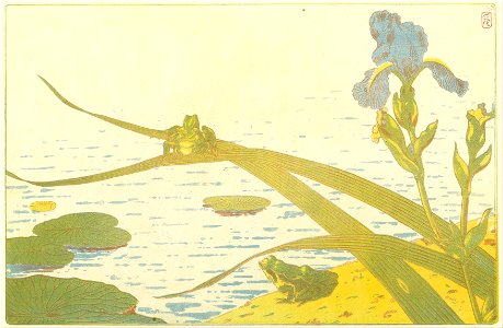 Charles-Louis Houdard - Grenouilles - Google Art Project