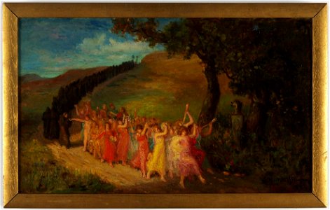 Charles Walter Stetson - A Pagan Procession - 13.970 - Rhode Island School of Design Museum