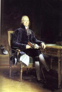 Charles-Maurice de Talleyrand seated by François Gérard