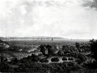 Charles Towne (1763-1840) - A View across an Estuary - 1941P372 - Birmingham Museums Trust. Free illustration for personal and commercial use.