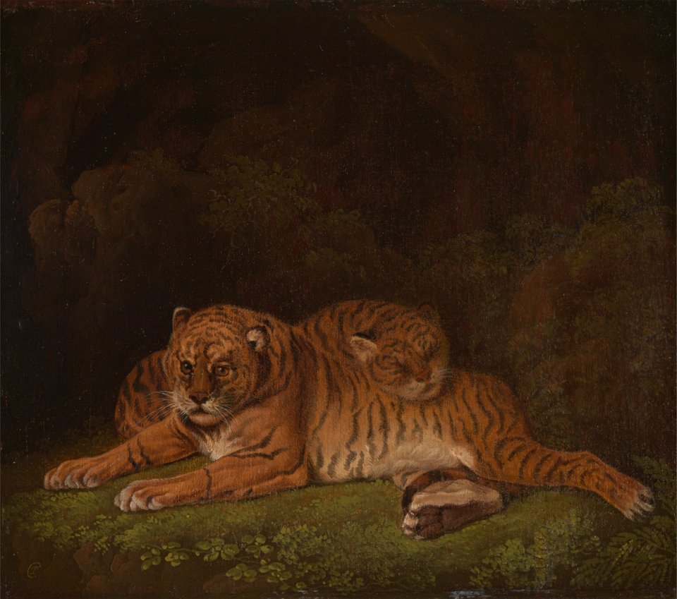 Charles Towne - Tigers - Google Art Project