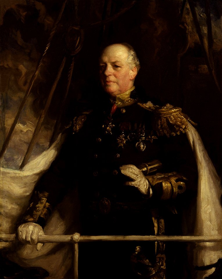 Charles William de la Poer Beresford, Baron Beresford by Charles Wellington Furse