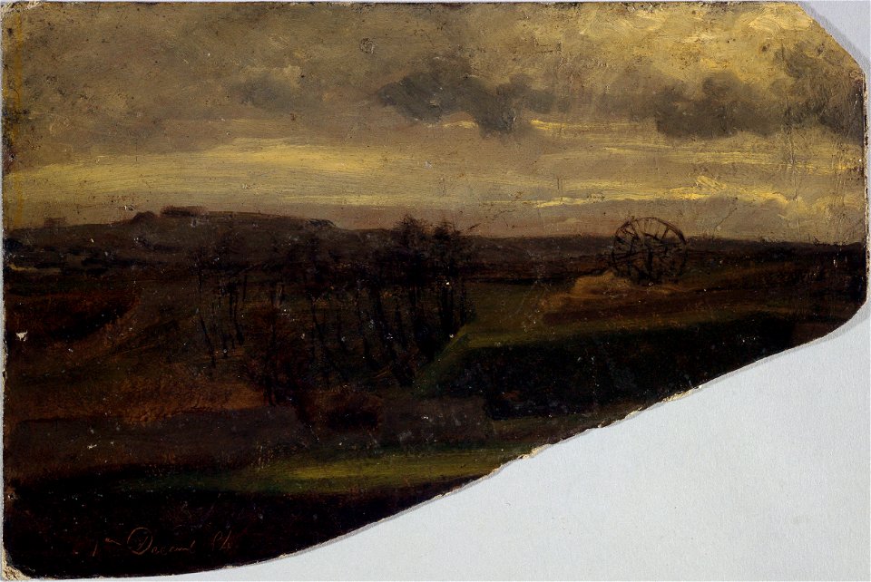 Charles-Emile Cuisin - Campagne aux environs de Paris - P2022 - Musée Carnavalet