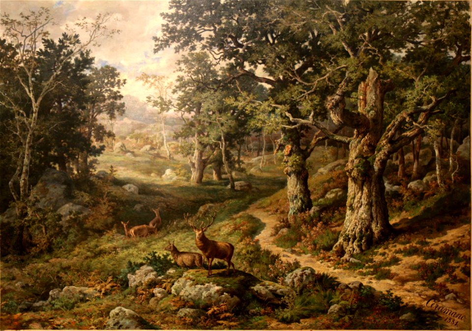 Charles-Ferdinand Ceramano-Chalemagne et Roland au mont Ussy
