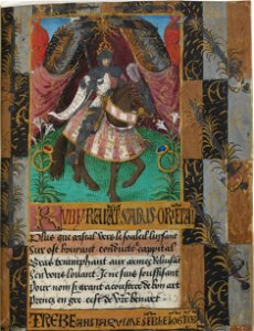 Charles VIII en imperant roy