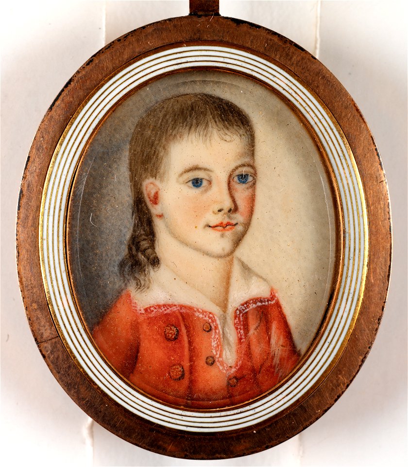 Charles Willson Peale - Portrait of John George Washington Hancock - 32.021.3 - Rhode Island School of Design Museum