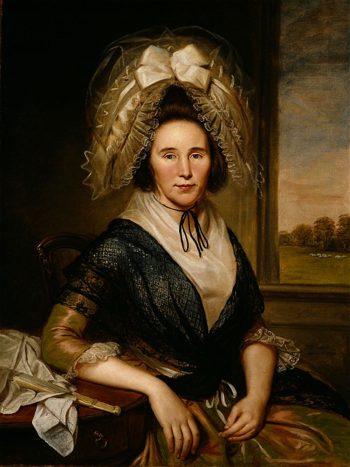 Charles Willson Peale - Rachel Leeds Kerr - 1989.23 - Dallas Museum of Art