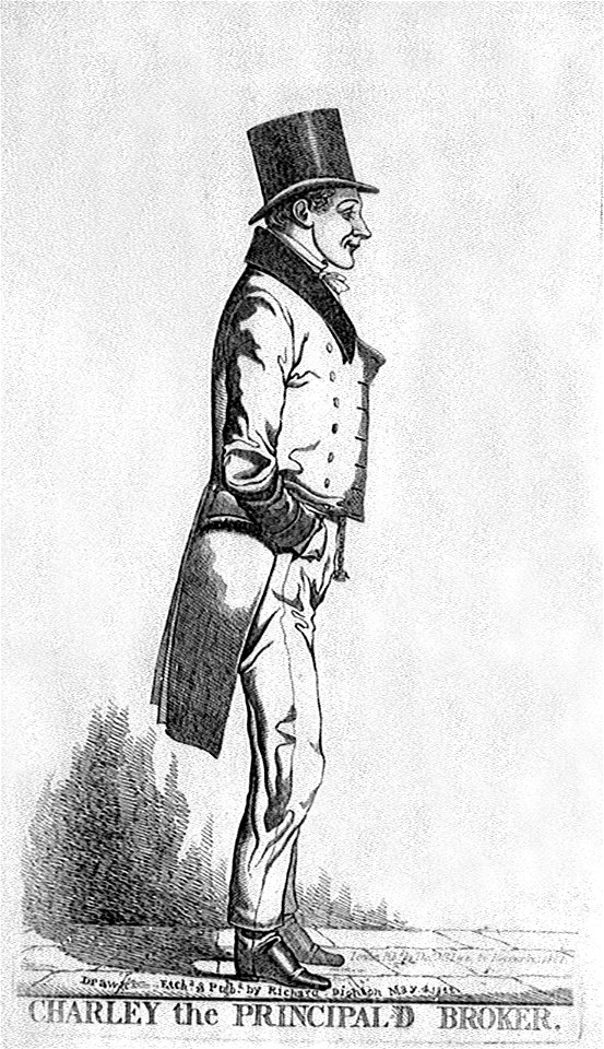 Charley the Principal-d Broker (caricature) RMG PW3525