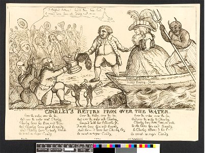 Charley's return from over the water (BM 1868,0808.5794)