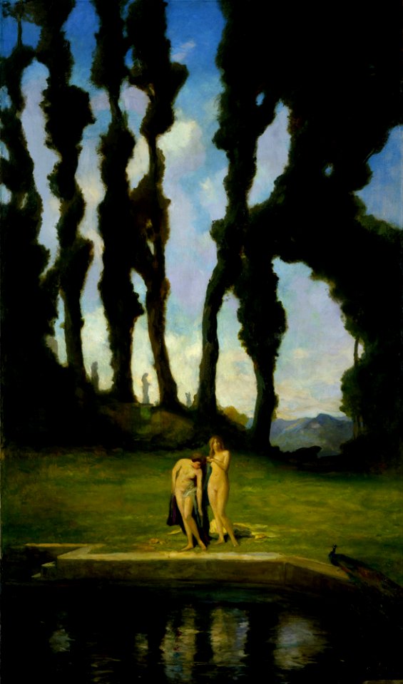 Charles Walter Stetson - After the Bath - Google Art Project