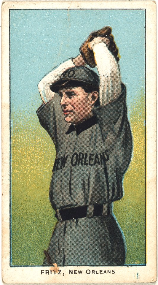 Charlie Fritz, New Orleans Team, baseball card portrait LCCN2008675177