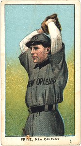 Charlie Fritz, New Orleans Team, baseball card portrait LCCN2008675177