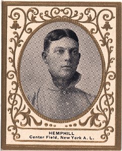 Charlie Hemphill, New York Highlanders, baseball card portrait LCCN2007683790