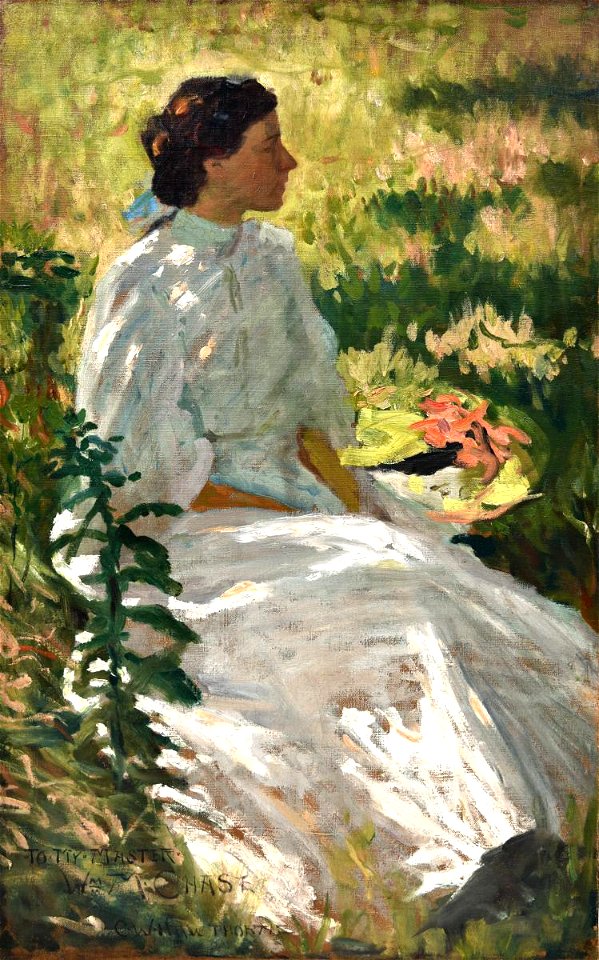 Charles Webster Hawthorne - A Study in White - 1931.197.1 - Reading Public Museum