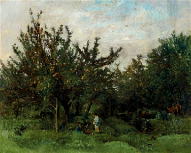 Charles-François Daubigny - Un verger 2020 NYR 19028 0006