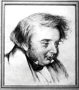 Charles West Cope - Thomas Fearnley - Norsk portrettarkiv - Riksantikvaren - F000388