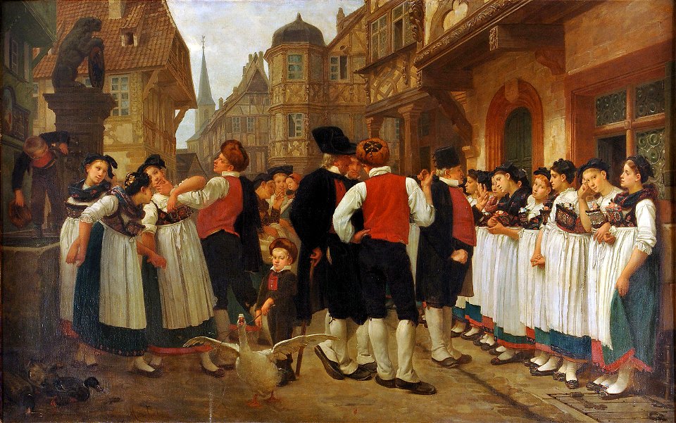 Charles-François Marchal, La foire aux servantes