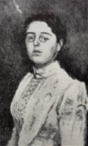 Charlotte Mannheimer självporträtt 1888