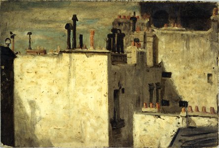 Charles-Emile Cuisin - Toits de Paris - P2024 - Musée Carnavalet