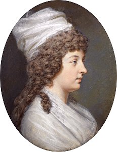 Charlotte Stuart, Duchess of Albany (1753-1789) by Hugh Douglas Hamilton. Free illustration for personal and commercial use.