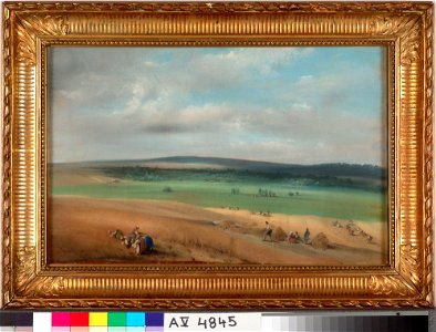 Charles-François Daubigny - Harvest - A V 4845 - Finnish National Gallery