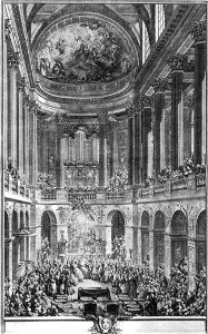 Charles-Nicolas Cochin (II) - The Dauphin's Wedding Ceremony - WGA05098