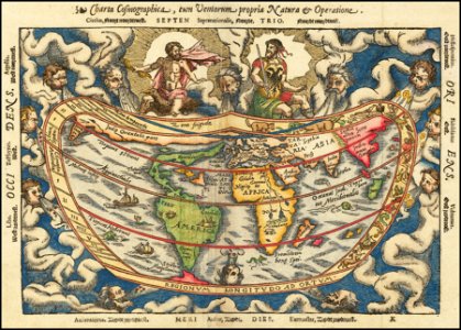 Charta Cosmographica, Cum Ventorum Propria Natura et Operatione