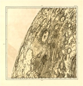 Charte der Gebirge des Mondes nach eigenen Beobachtungen in den Jahren 1840-1874 LOC 2008621701-11