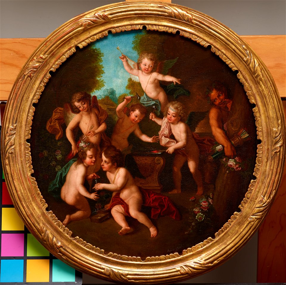 Charles-Antoine Coypel - The Blacksmith Cupids - 2013.32.FA - Dallas Museum of Art