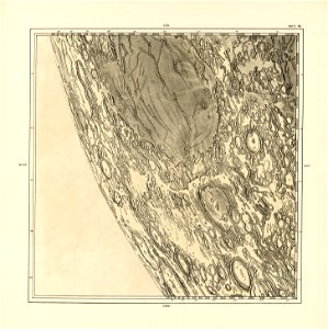 Charte der Gebirge des Mondes nach eigenen Beobachtungen in den Jahren 1840-1874 LOC 2008621701-13
