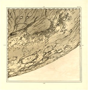 Charte der Gebirge des Mondes nach eigenen Beobachtungen in den Jahren 1840-1874 LOC 2008621701-17
