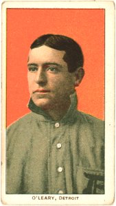 Charley O'Leary, Detroit Tigers, baseball card portrait LCCN2008676597