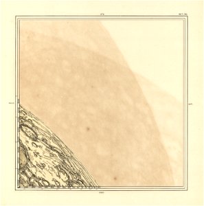 Charte der Gebirge des Mondes nach eigenen Beobachtungen in den Jahren 1840-1874 LOC 2008621701-22