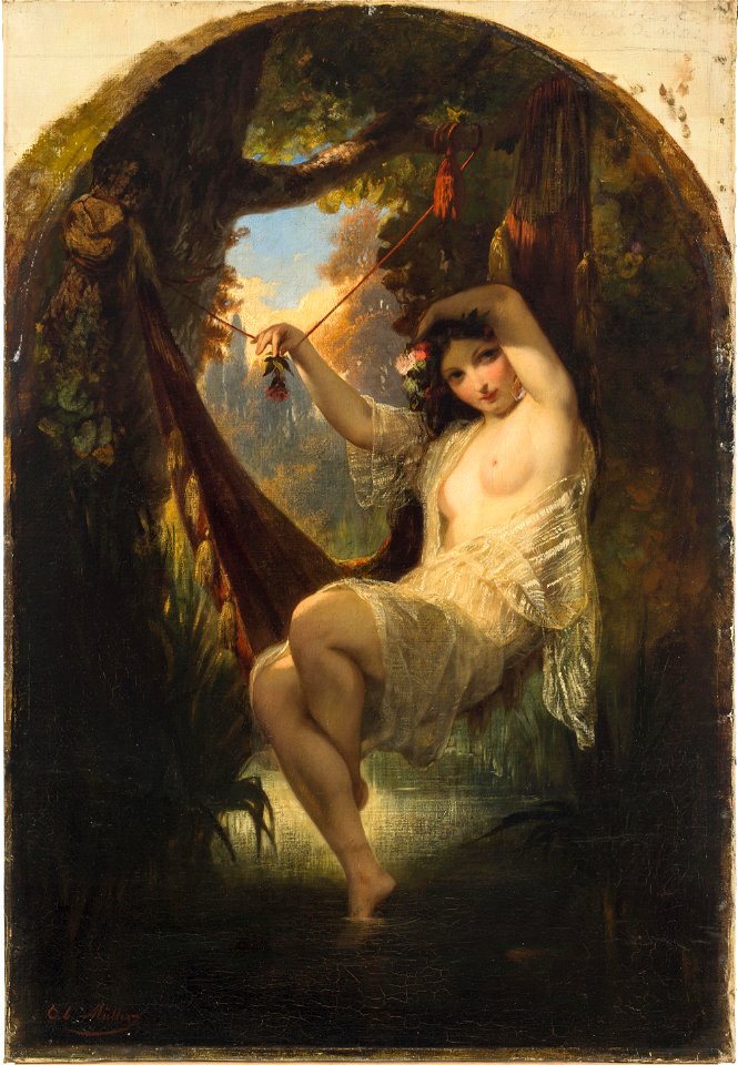 Charles-Louis Muller - Nymph of the woods