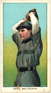 Charlie Fritz, New Orleans Team, baseball card portrait LCCN2008675177