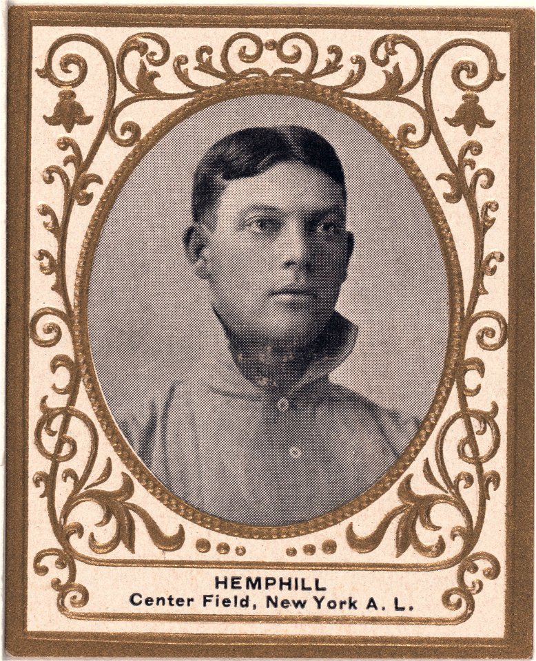 Charlie Hemphill, New York Highlanders, baseball card portrait LCCN2007683790