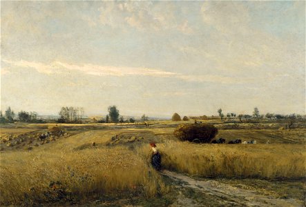 Charles-François Daubigny - Harvest - Google Art Project