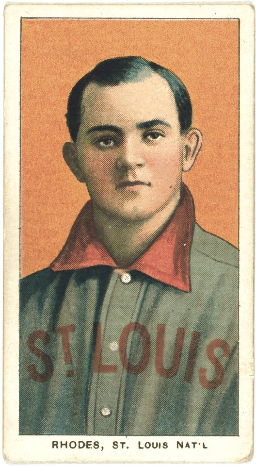 Charlie Rhodes, St. Louis Cardinals, baseball card portrait LCCN2008676422