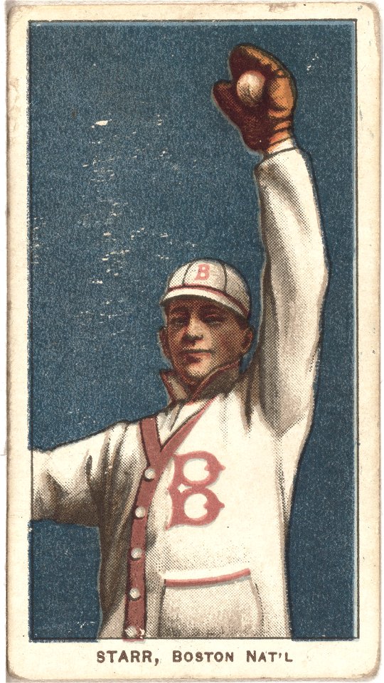 Charlie Starr, Boston Doves, baseball card portrait LCCN2008675238