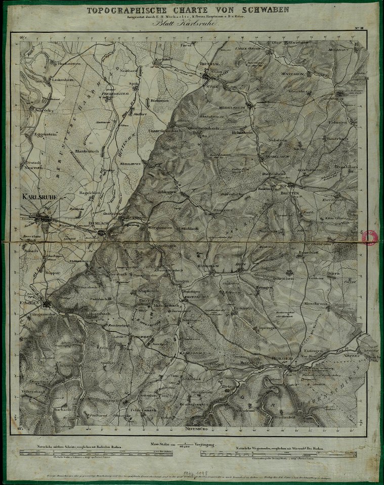 Charte von Schwaben Tafel 03 Karlsruhe