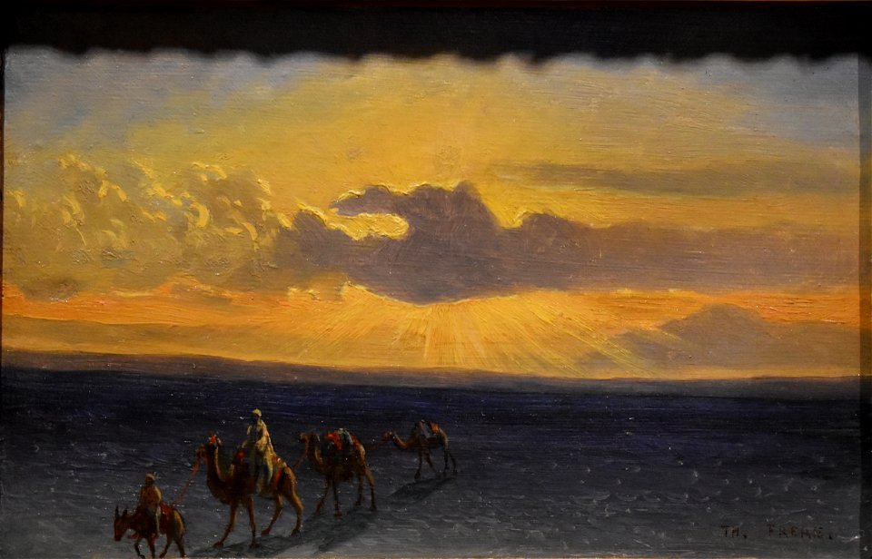 Charles-Théodore Frère - La Caravane 02