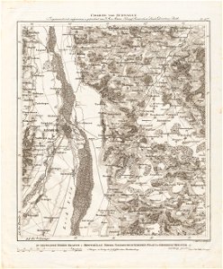 Charte von Schwaben Tafel 27 Augsburg